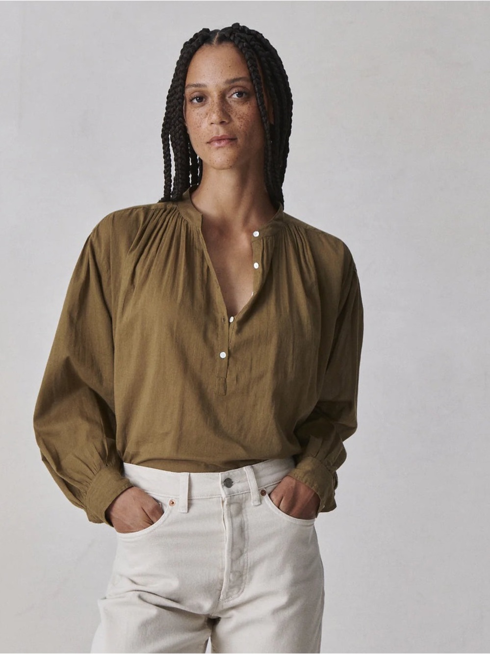 Buck Mason Buck Mason Heirloom Cotton Ojai Shirt NWT